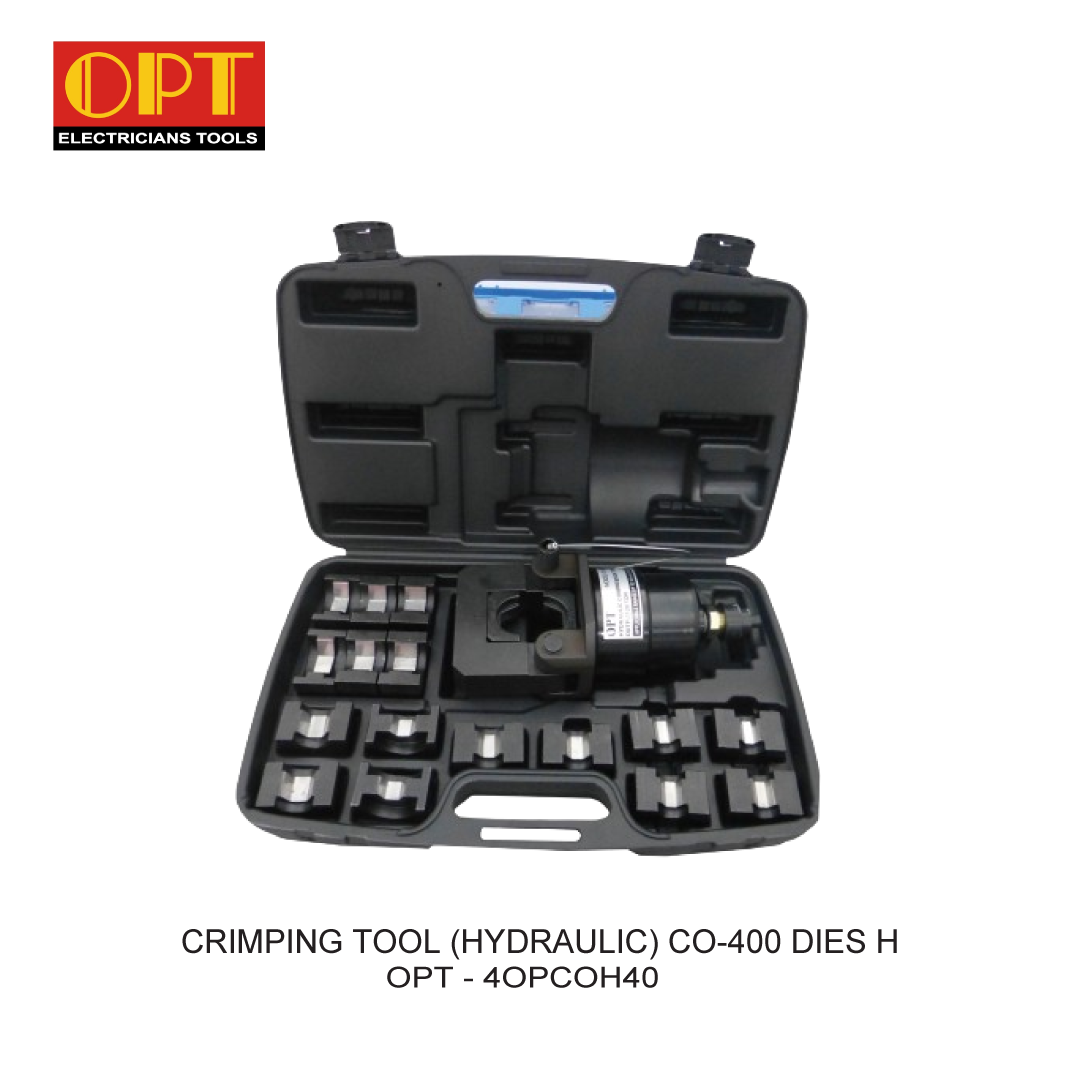 CRIMPING TOOL (HYDRAULIC) CO-400 DIES H
