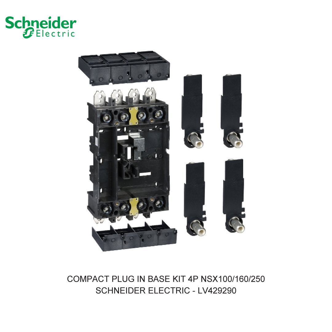 COMPACT PLUG IN BASE KIT 4P NSX100/160/250