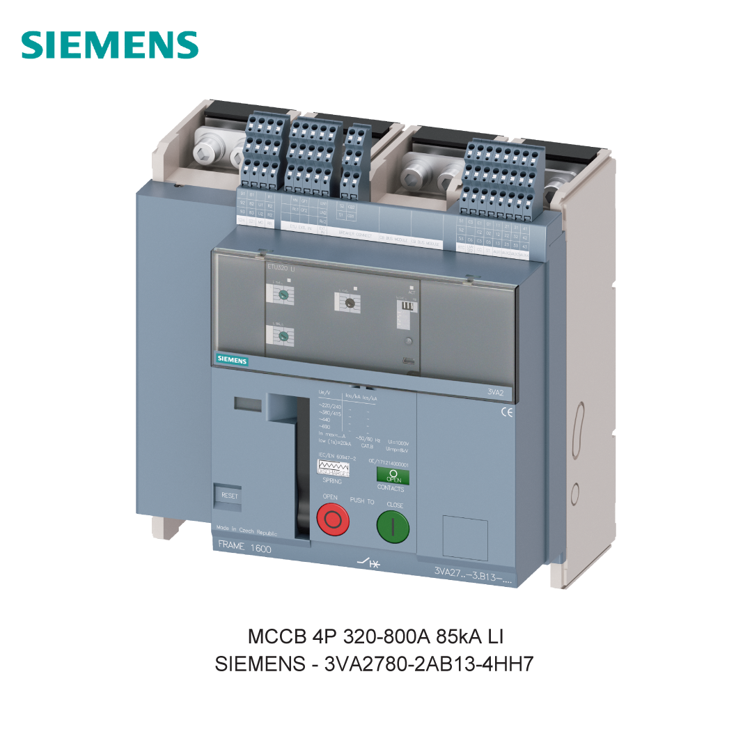 MCCB 4P 320-800A 85kA LI