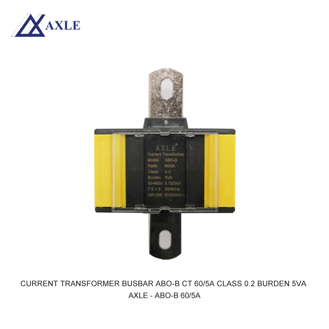 AXLE CURRENT TRANSFORMER BUSBAR ABO-B CT 60/5A CLASS 0.2 BURDEN 5VA