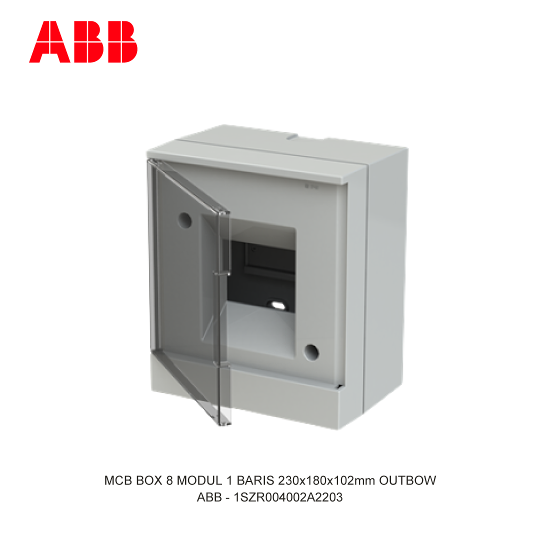 MCB BOX 8 MODUL 1 BARIS 230x180x102mm OUTBOW