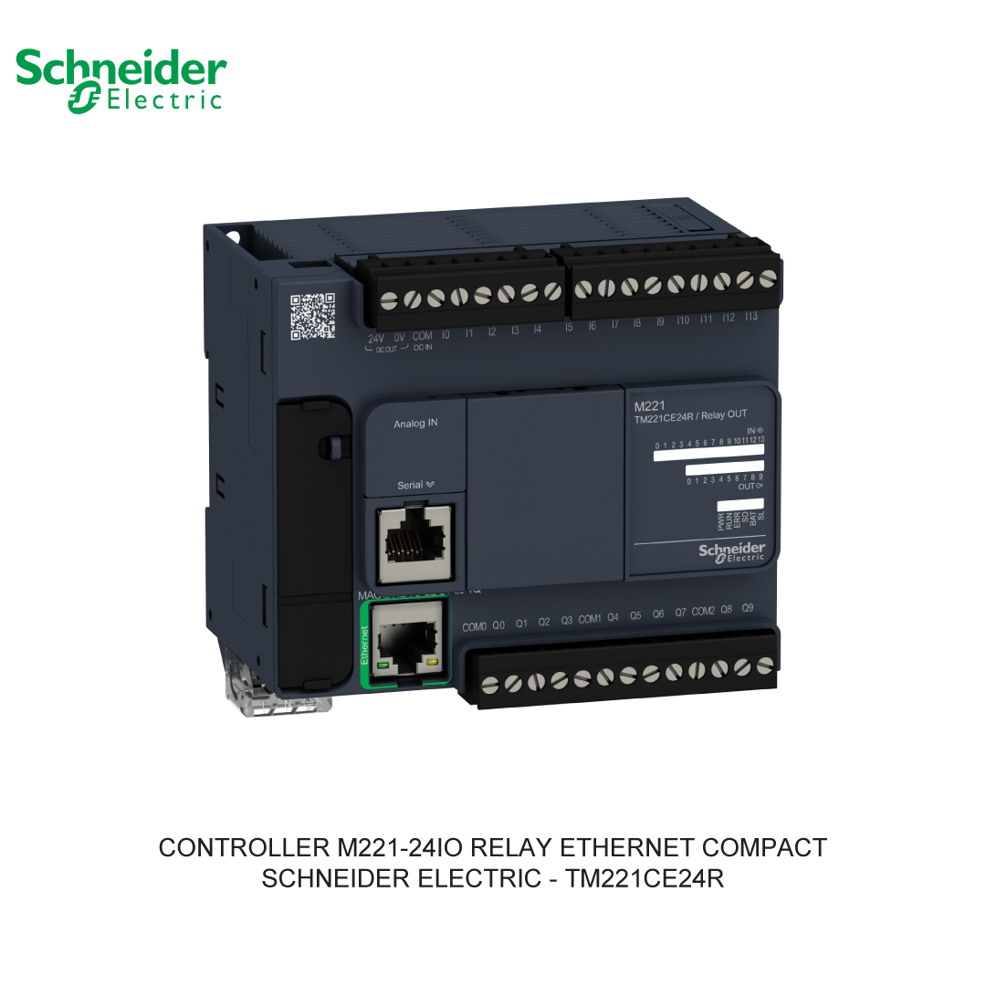 CONTROLLER M221-24IO RELAY ETHERNET COMPACT