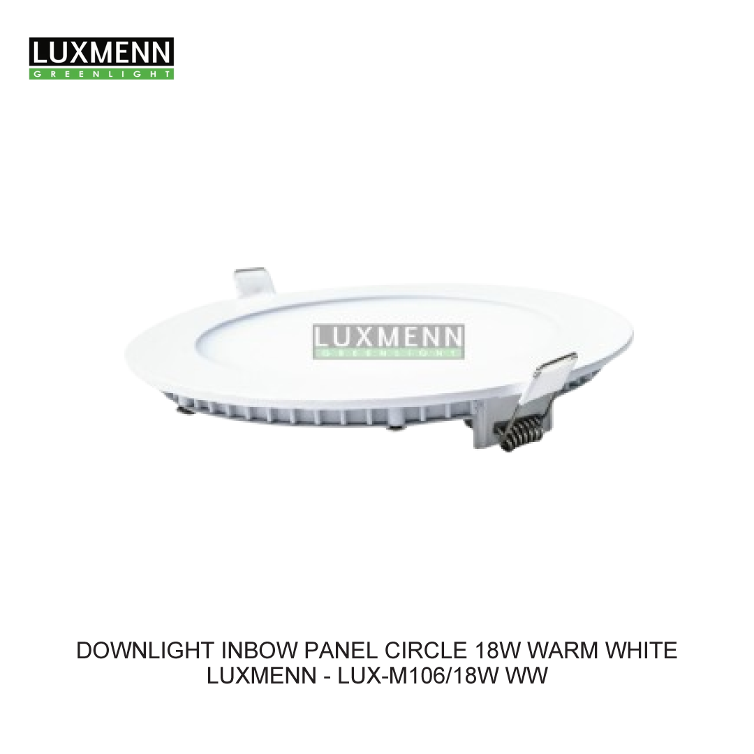 DOWNLIGHT INBOW PANEL CIRCLE 18W WARM WHITE