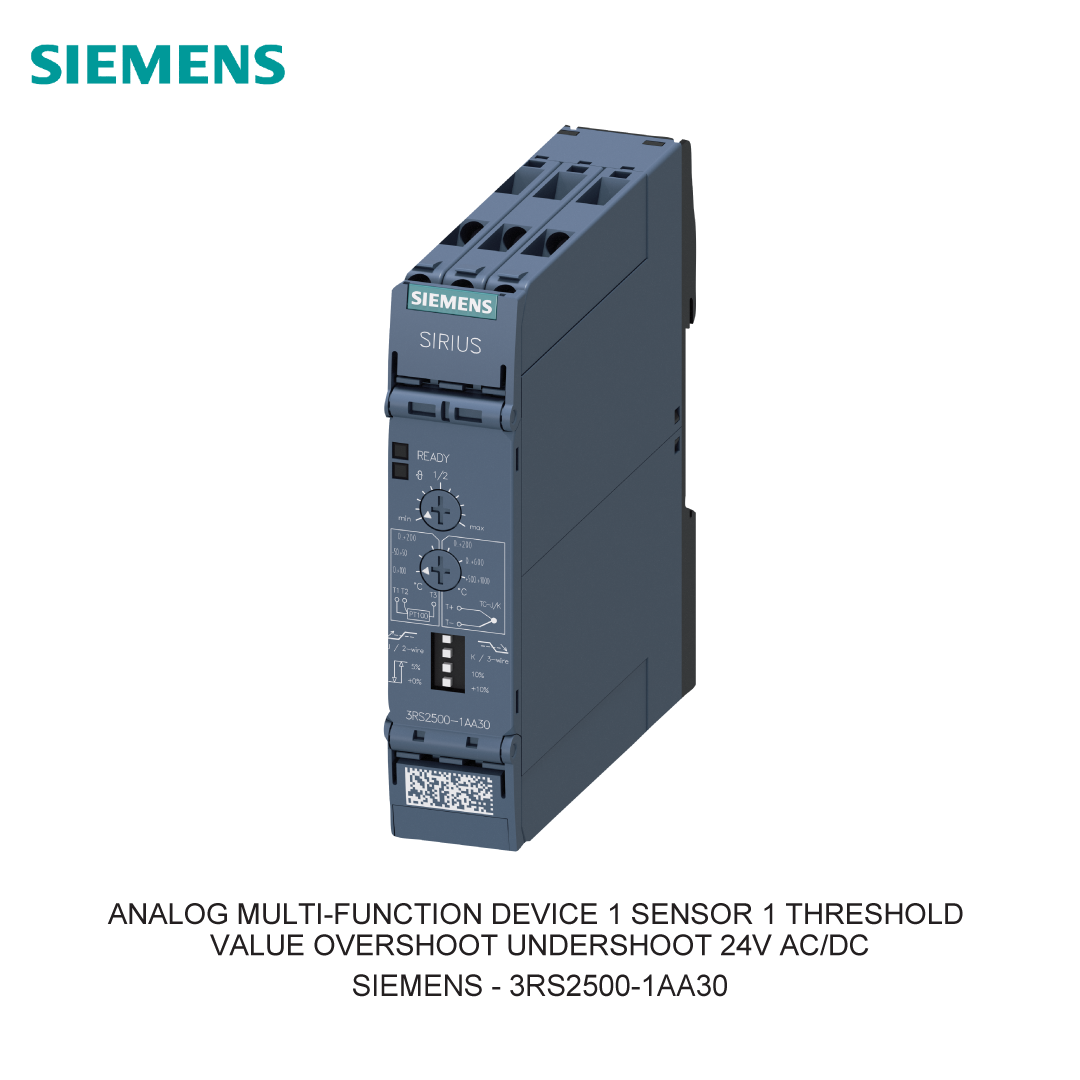 ANALOG MULTI-FUNCTION DEVICE 1 SENSOR 1 THRESHOLD VALUE OVERSHOOT UNDERSHOOT 24V AC/DC