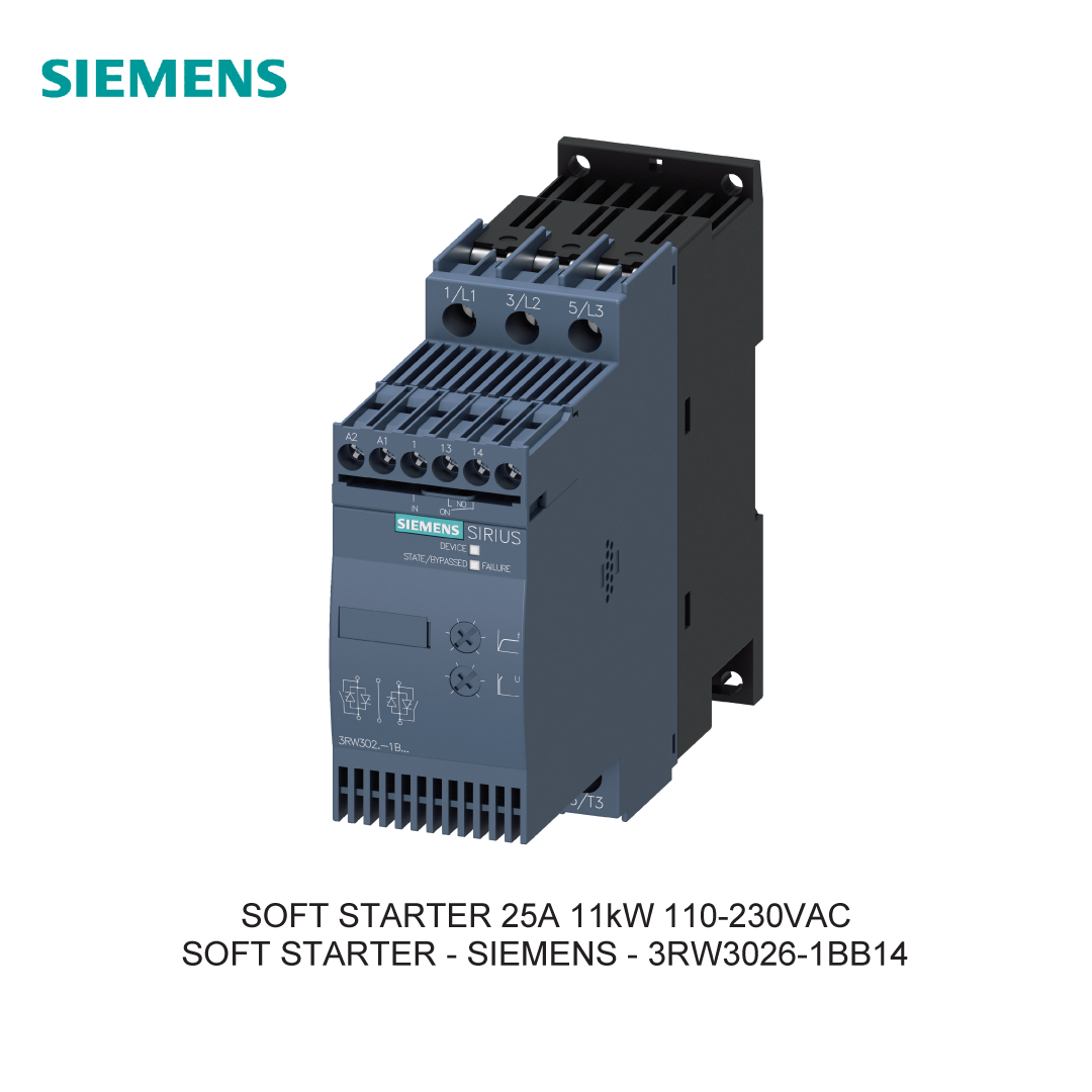 SOFT STARTER 25A 11kW 110-230VAC