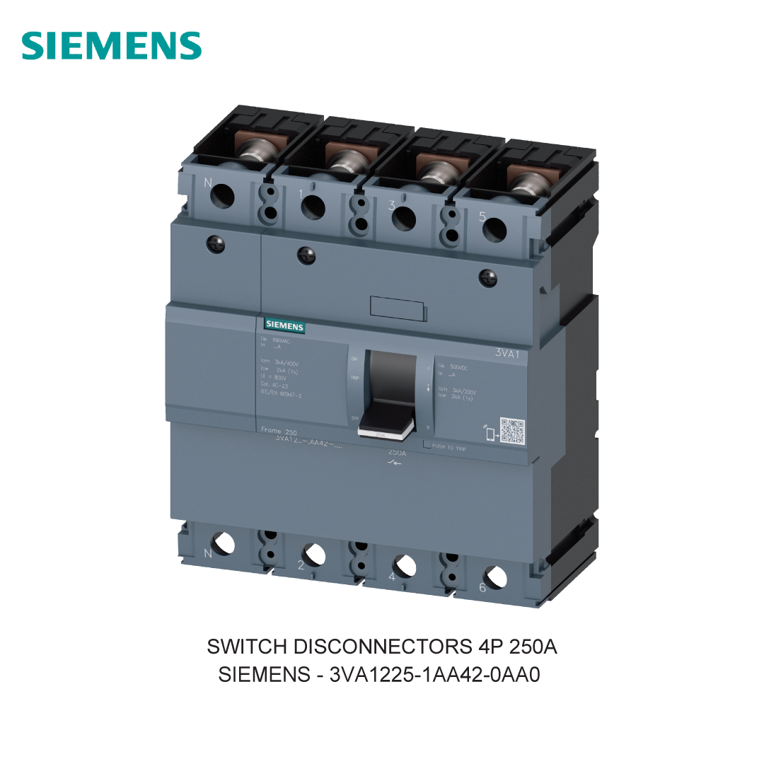 SWITCH DISCONNECTORS 4P 250A