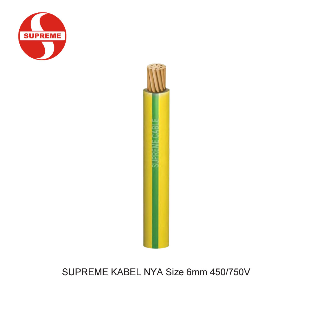 SUPREME CABLE NYA Size 6mm 450/750V