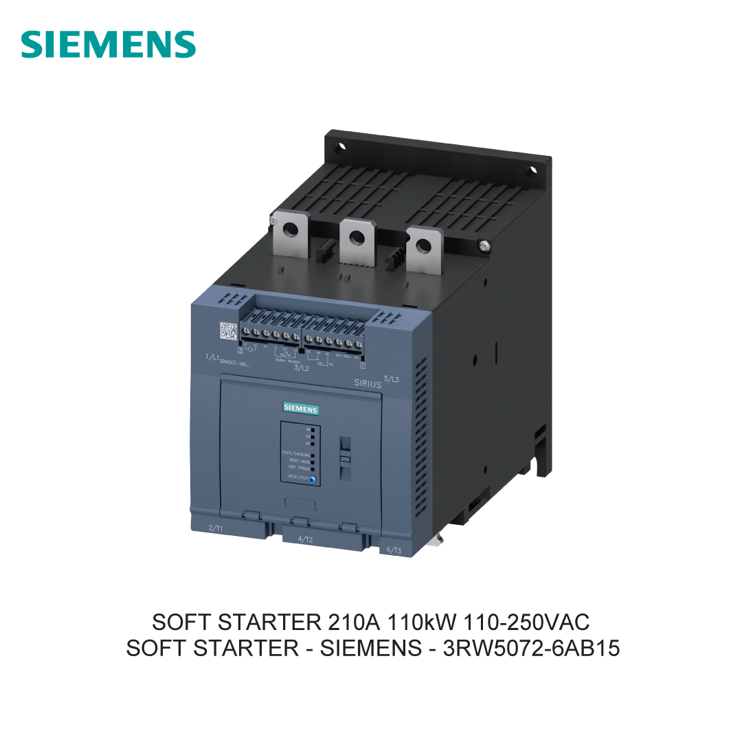 SOFT STARTER 210A 110kW 110-250VAC