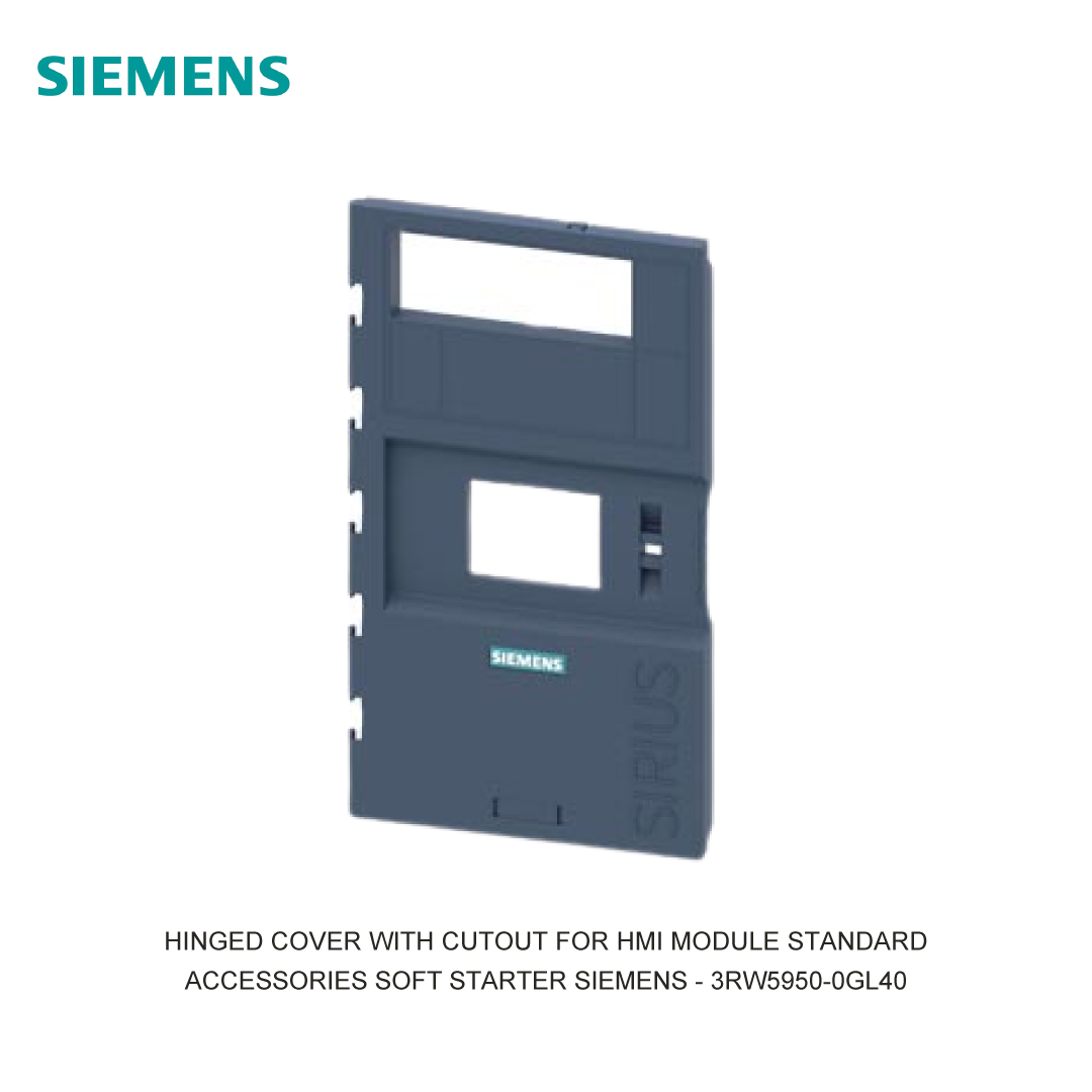 HINGED COVER WITH CUTOUT FOR HMI MODULE STANDARD