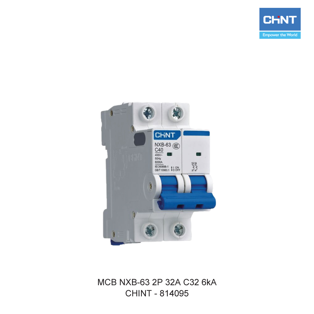 MCB NXB-63 2P 32A C32 6kA