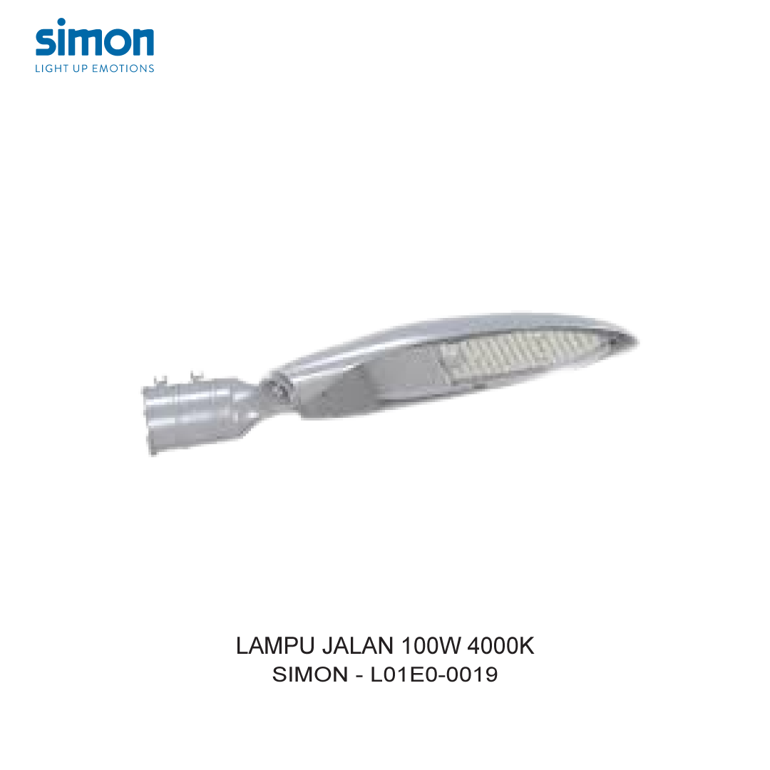 SIMON LED STREETLIGHT 100W 4000K