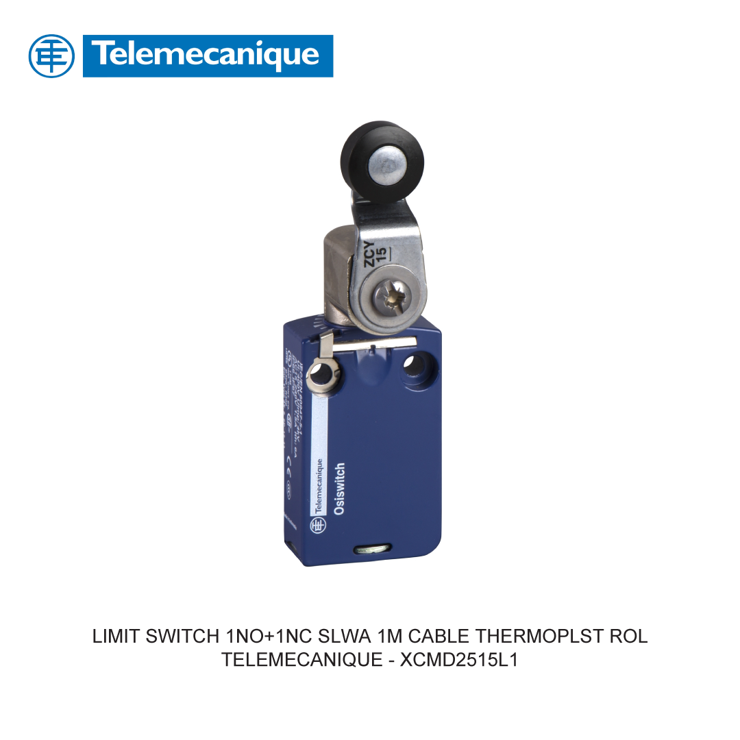 LIMIT SWITCH 1NO+1NC SLWA 1M CABLE THERMOPLST ROL