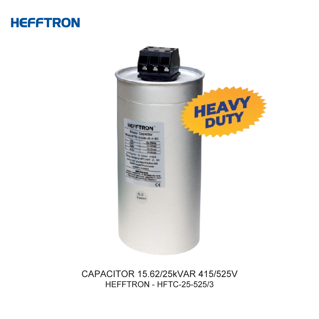 CAPACITOR 15.62/25kVAR 415/525V
