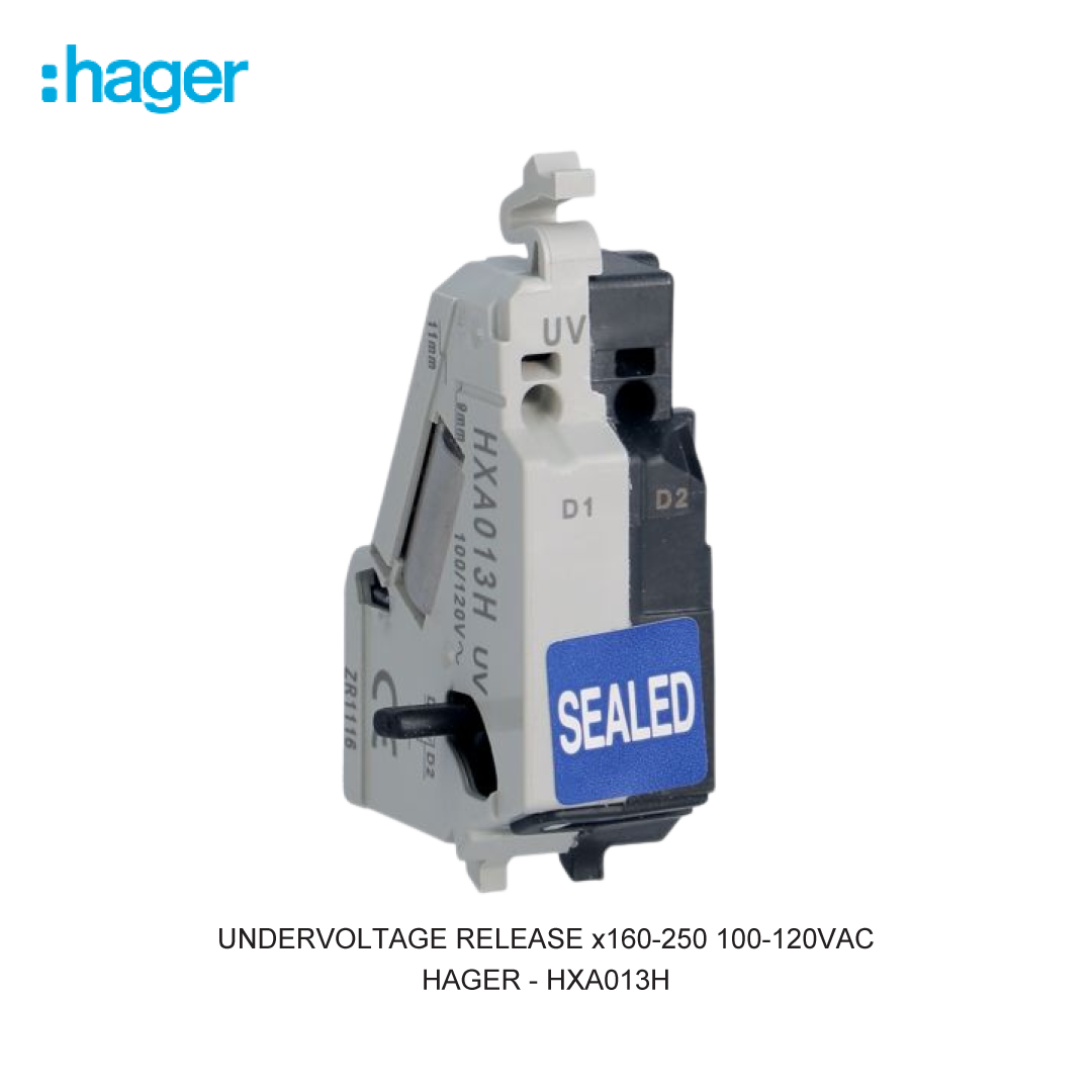 UNDERVOLTAGE RELEASE x160-250 100-120VAC