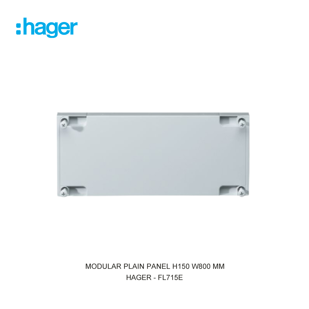 MODULAR PLAIN PANEL H150 W800 MM