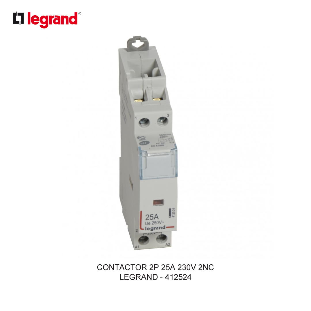 CONTACTOR 2P 25A 230V 2NC