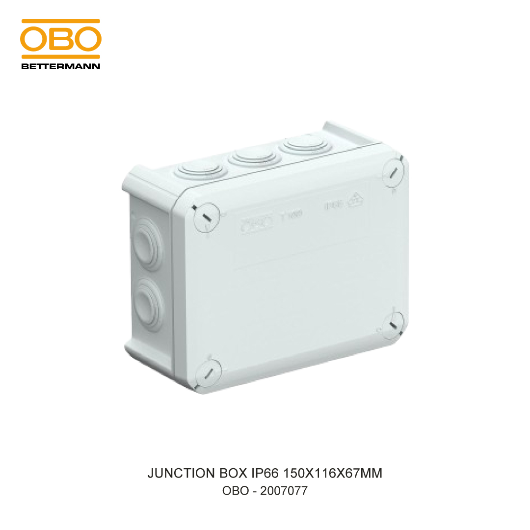JUNCTION BOX IP66 150X116X67MM