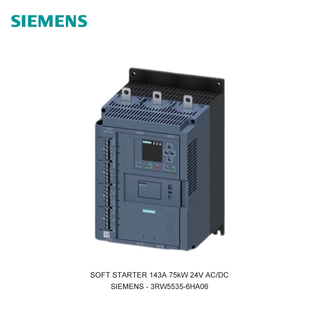 SOFT STARTER 143A 75kW 24V AC/DC