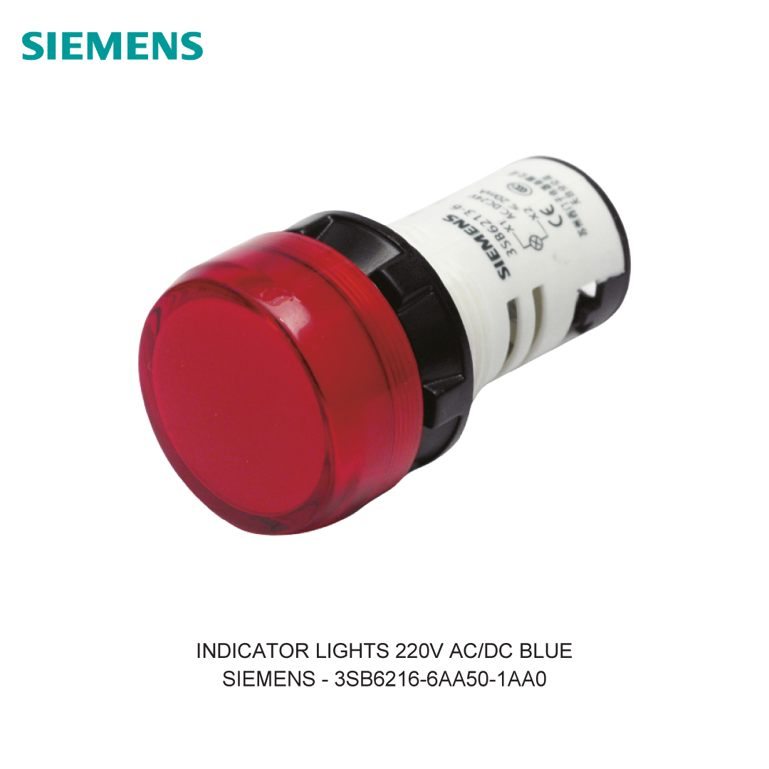INDICATOR LIGHTS 220V AC/DC BLUE