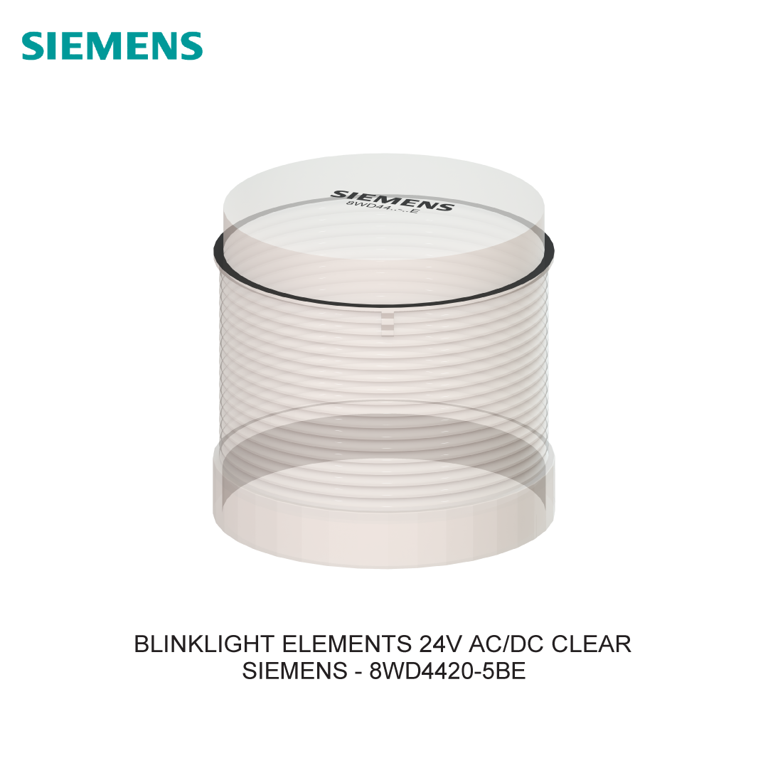 BLINKLIGHT ELEMENTS 24V AC/DC CLEAR