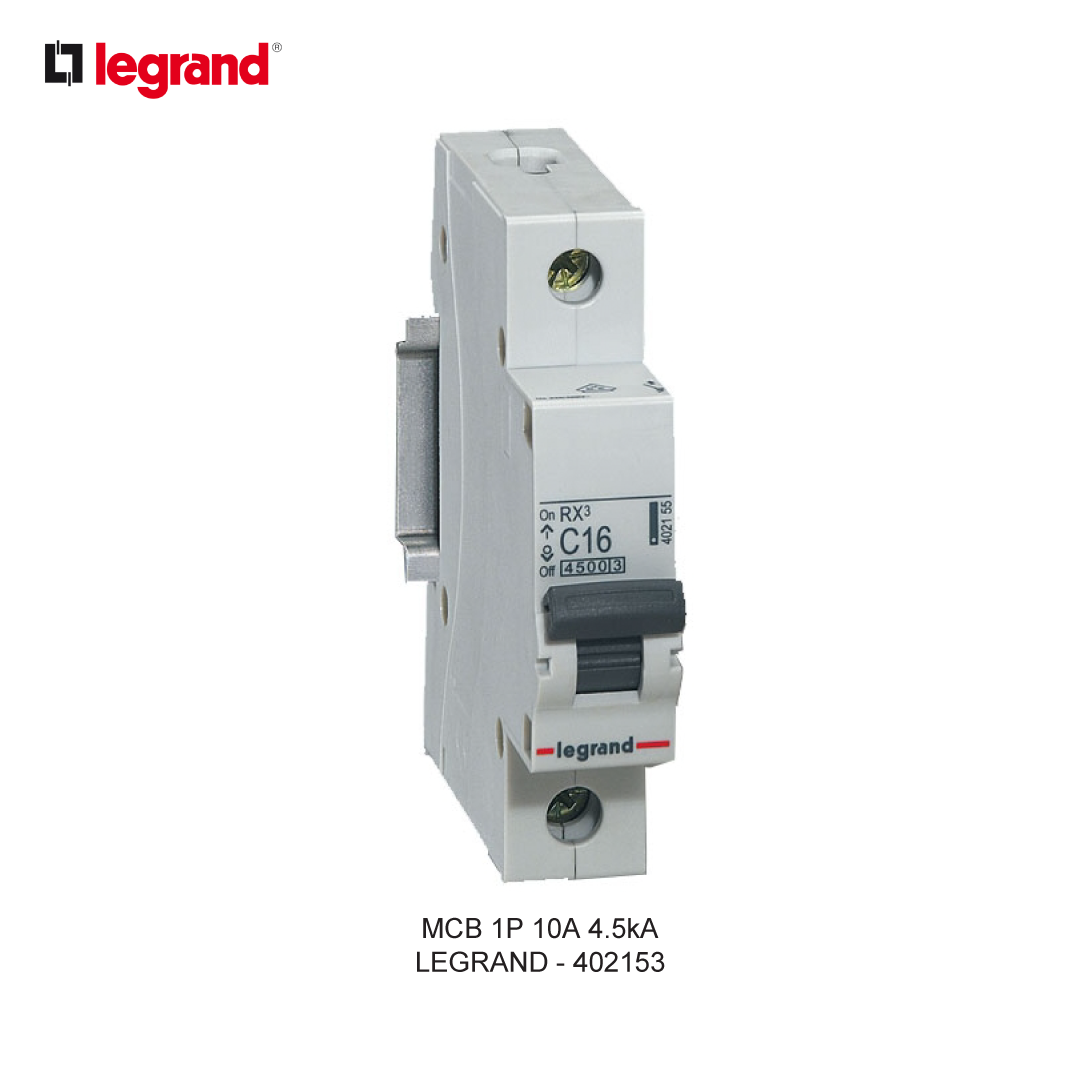 MCB 1P 10A 4.5kA