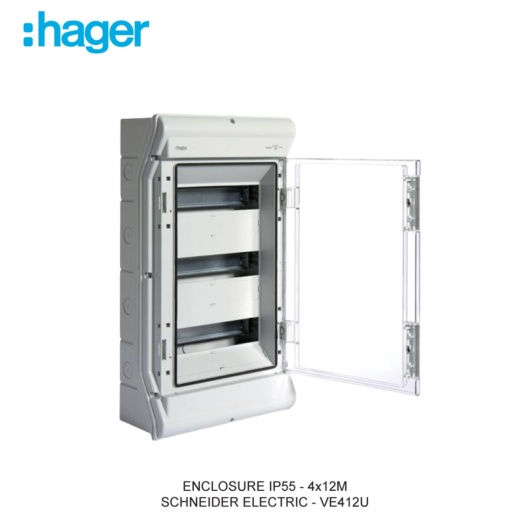 ENCLOSURE IP55 - 4x12M