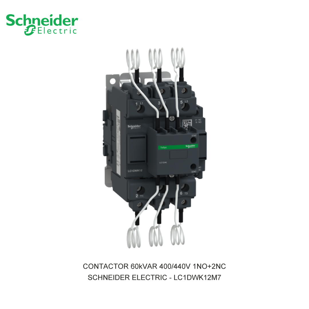 CONTACTOR 60kVAR 400/440V 1NO+2NC