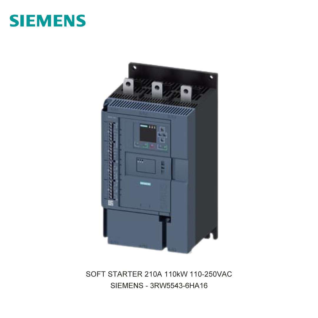 SOFT STARTER 210A 110kW 110-250VAC