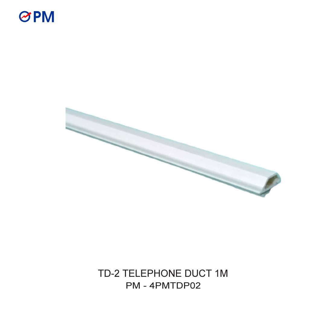 TD-2 TELEPHONE DUCT 1M (Harga 1 Dus = 100 Batang)