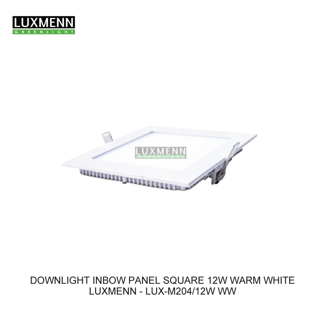 DOWNLIGHT INBOW PANEL SQUARE 12W WARM WHITE