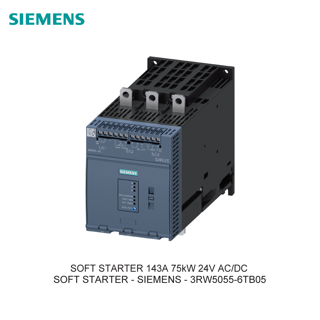 SOFT STARTER 143A 75kW 24V AC/DC