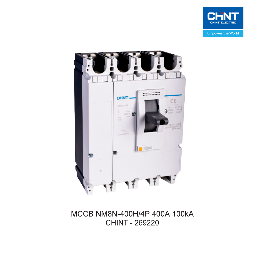 MCCB NM8N-400H/4P 400A 100kA