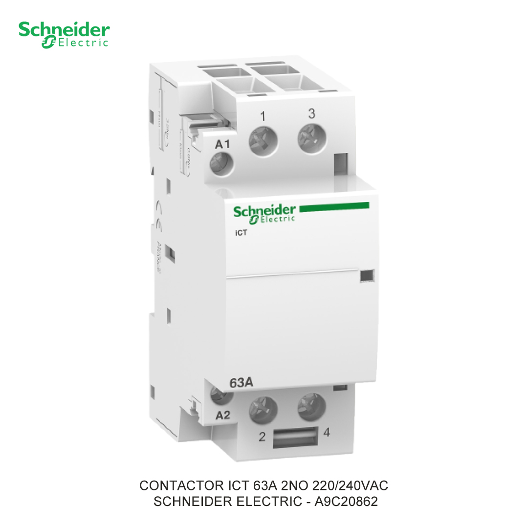 CONTACTOR ICT 63A 2NO 220/240VAC