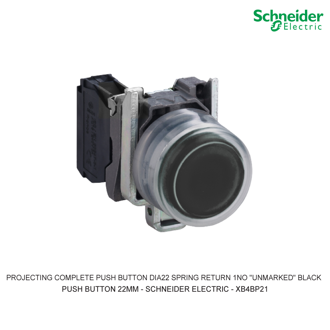 PROJECTING COMPLETE PUSH BUTTON DIA22 SPRING RETURN 1NO