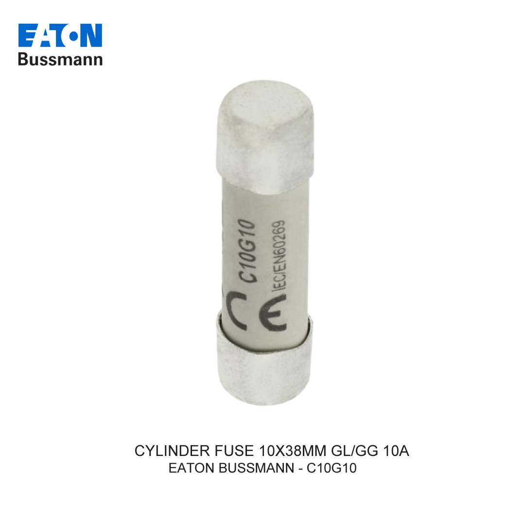 CYLINDER FUSE 10X38MM GL/GG 10A