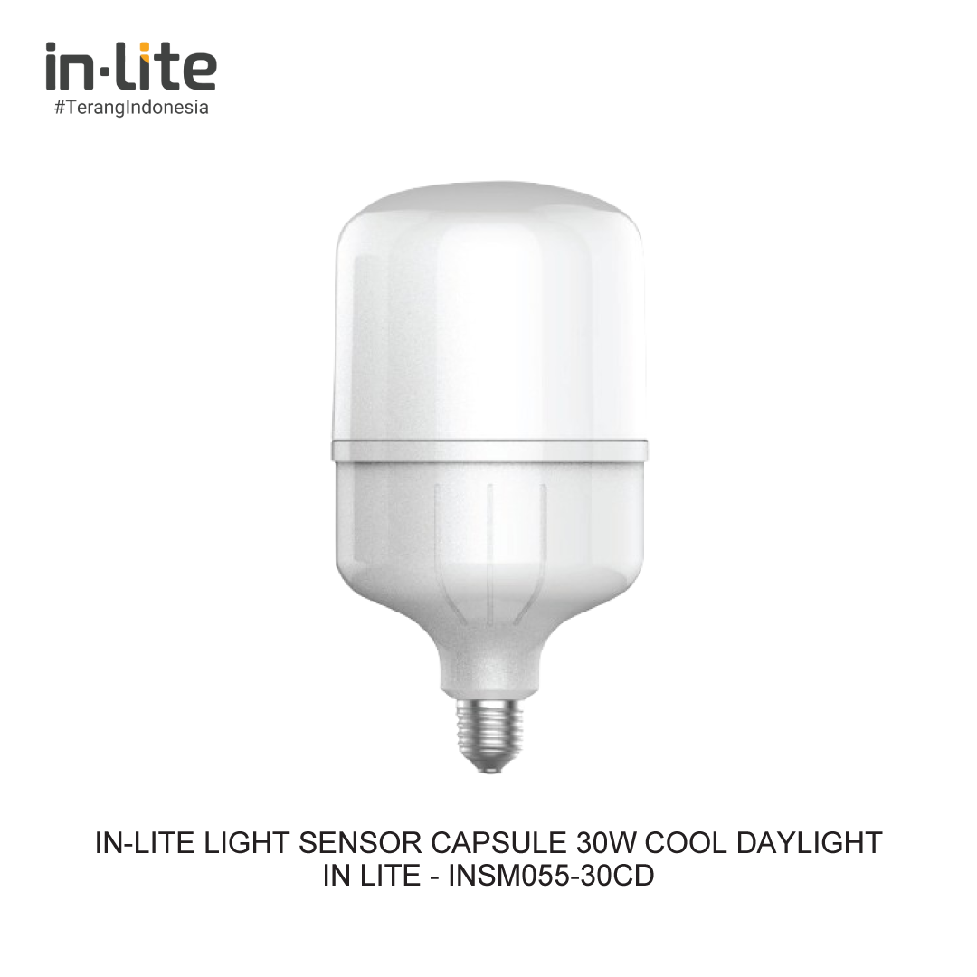 IN-LITE LED CAPSULE SENSOR CAHAYA 30W PUTIH