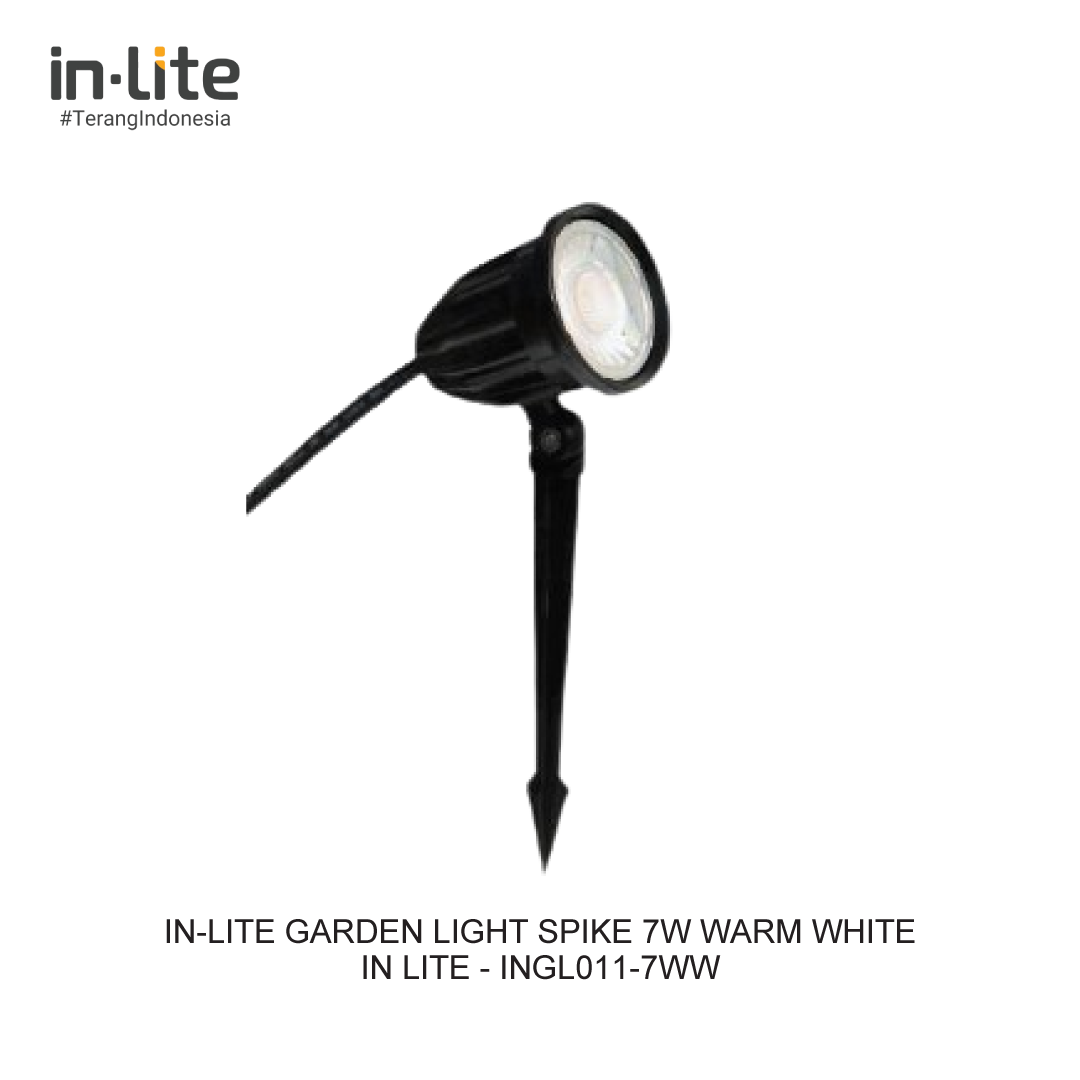 IN-LITE GARDEN LIGHT SPIKE 7W KUNING