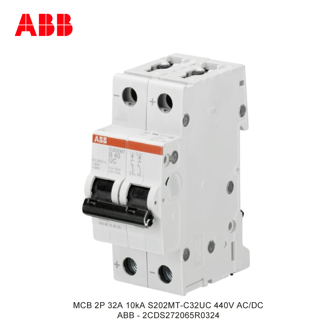 MCB 2P 32A 10kA KURVA C