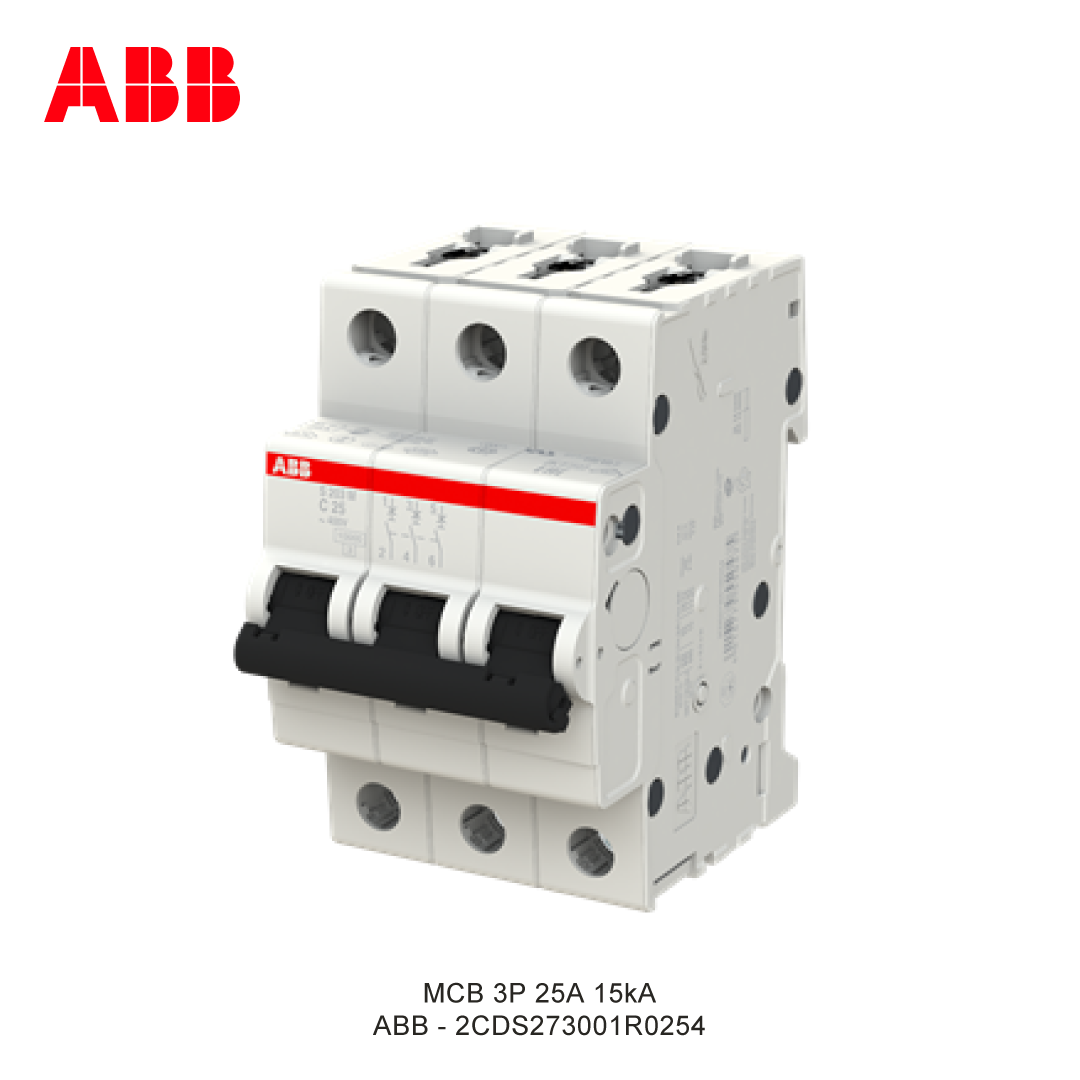 MCB 3P 25A 15kA CURVA C