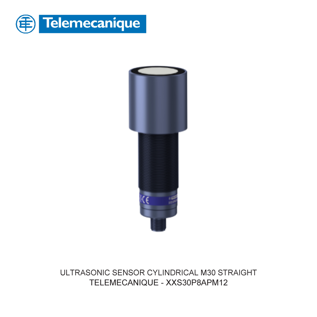 ULTRASONIC SENSOR CYLINDRICAL M30 STRAIGHT