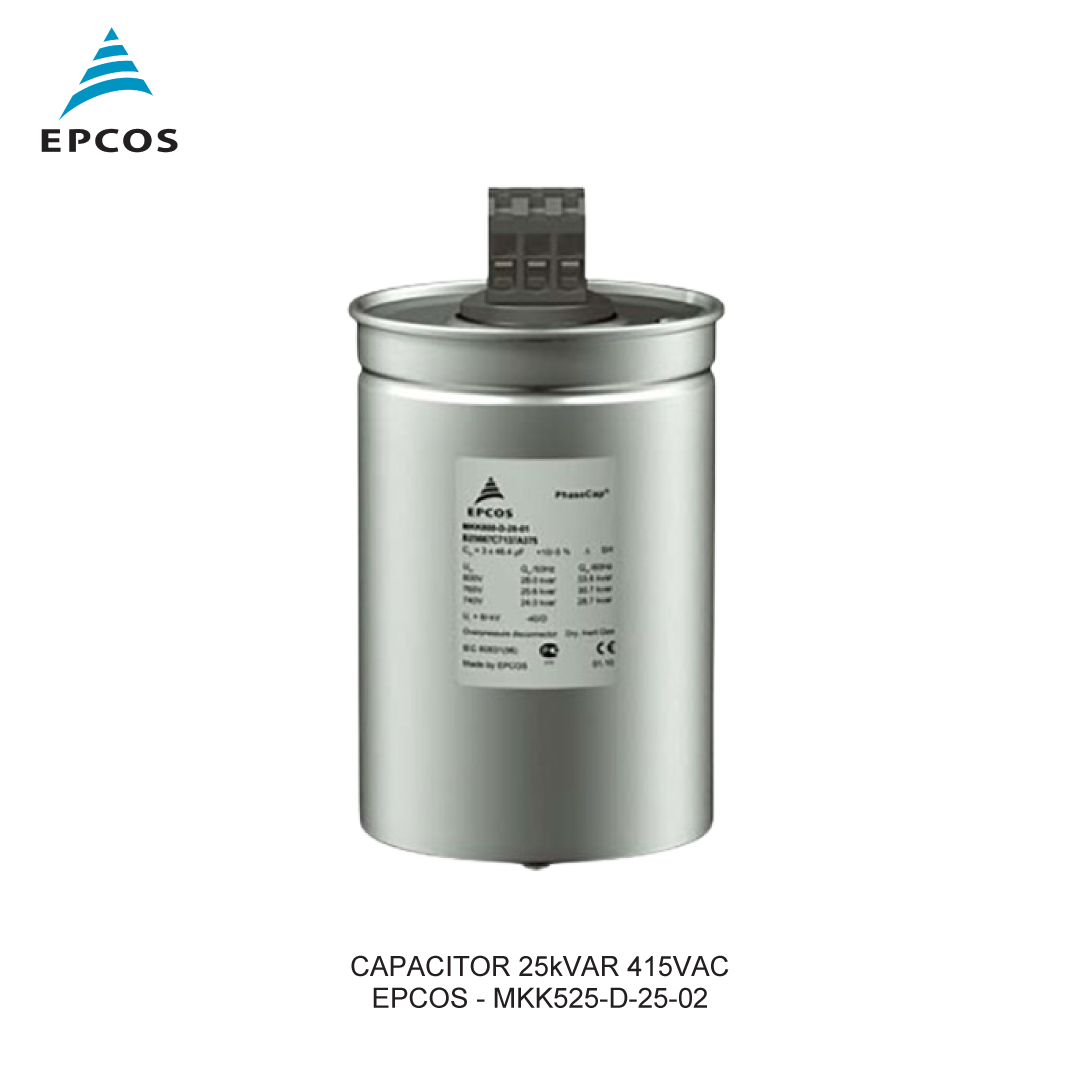 CAPACITOR 25kVAR 525VAC