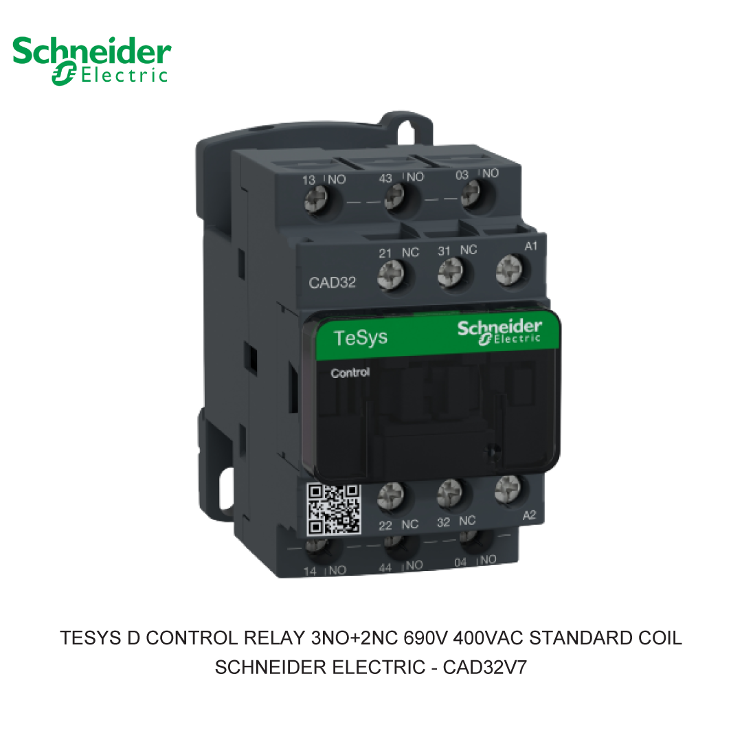 TESYS D CONTROL RELAY 3NO+2NC 690V 400VAC STANDARD COIL