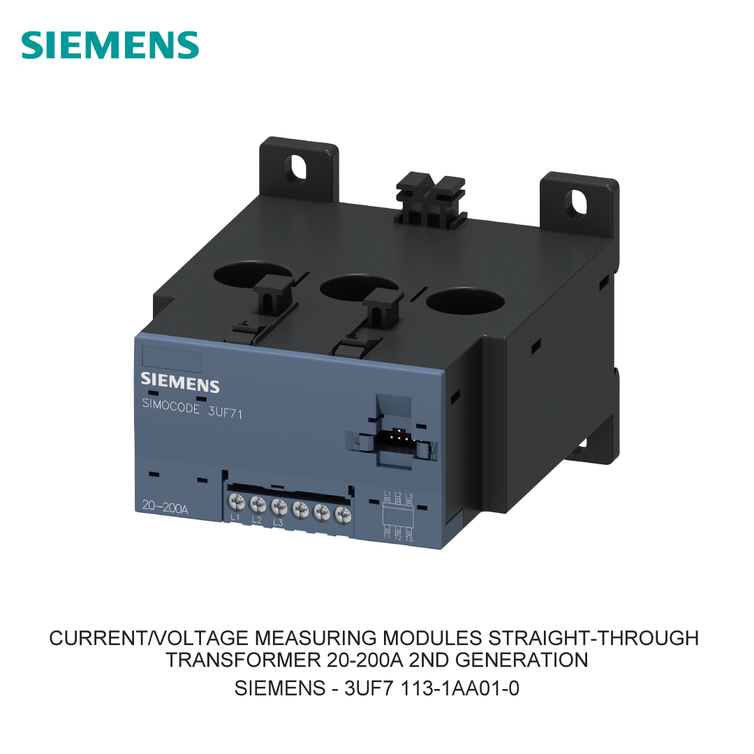 CURRENT/VOLTAGE MEASURING MODULES STRAIGHT-THROUGH TRANSFORMER 20-200A 2ND GENERATION