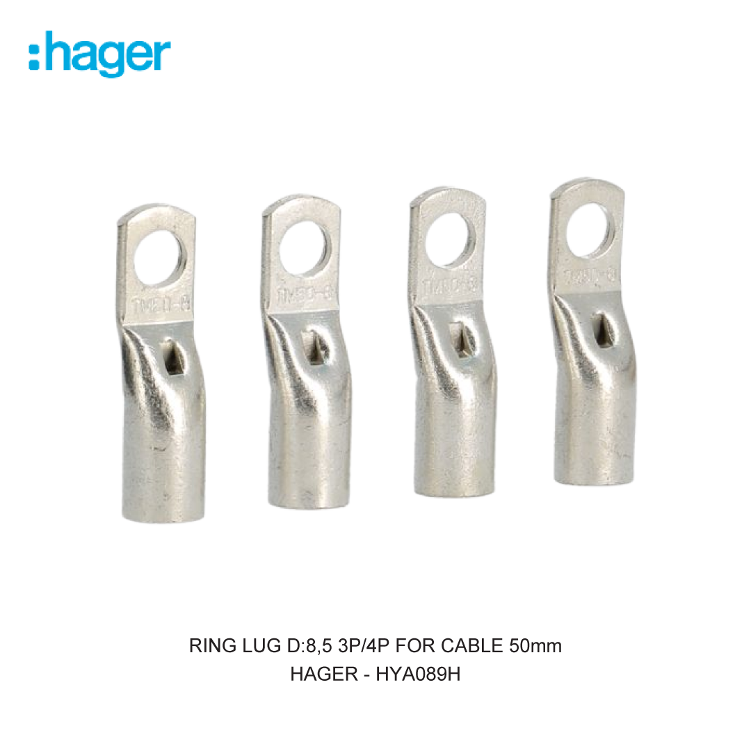 RING LUG D:8,5 3P/4P FOR CABLE 50mm