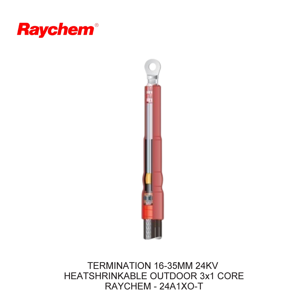 TERMINATION 16-35MM 24KV HEATSHRINKABLE OUTDOOR 3x1 CORE