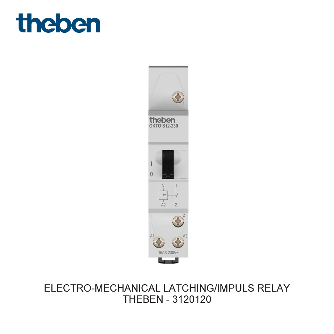 ELECTRO-MECHANICAL LATCHING/IMPULS RELAY