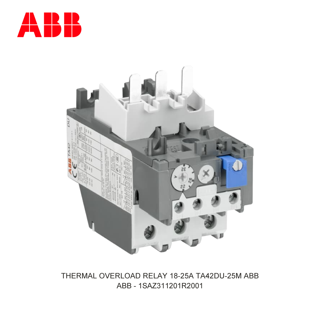 RELAY THERMAL BEBAN LEBIH 18-25A TA42DU-25M ABB