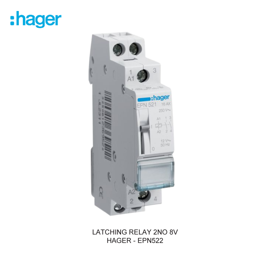 LATCHING RELAY 2NO 8V