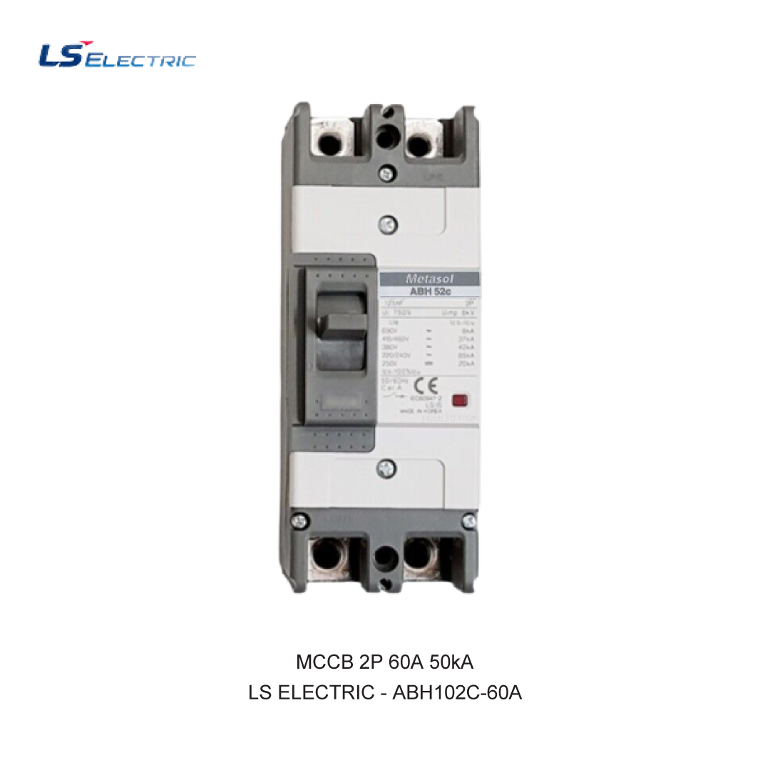 MCCB 2P 60A 50kA