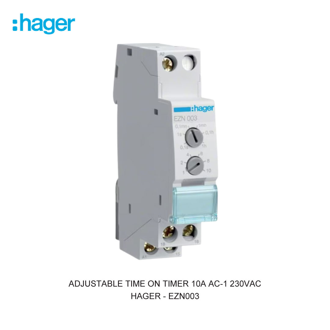 ADJUSTABLE TIME ON TIMER 10A AC-1 230VAC